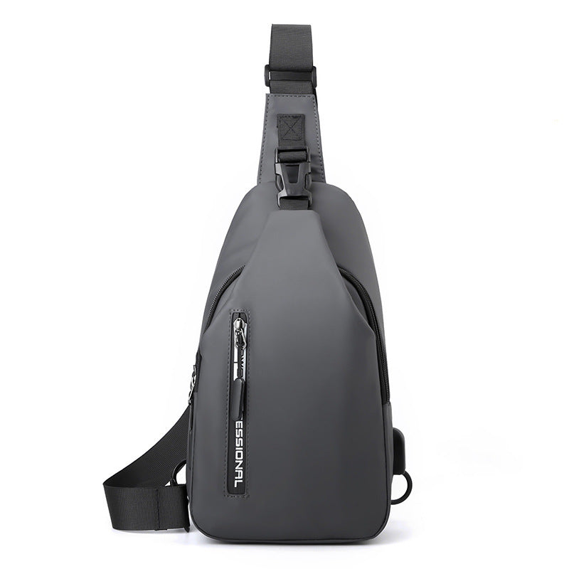 Unisex Innovative Multi-Pocket Sling Bag