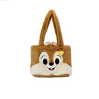 Plush Tote Bag with Animal Face