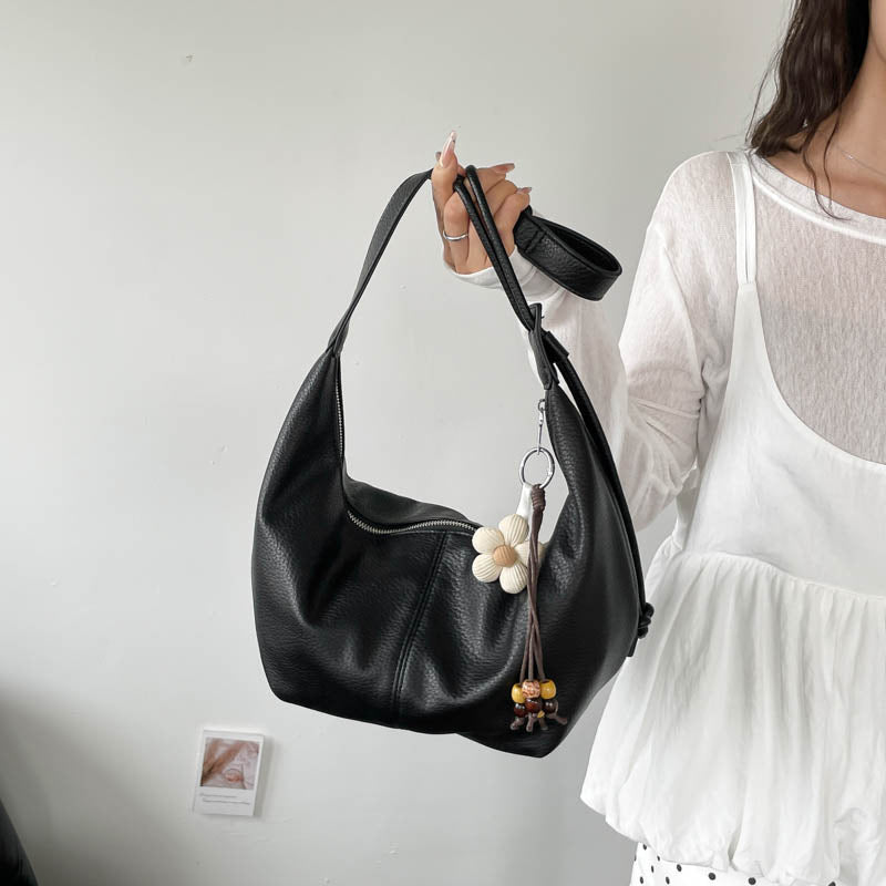 Leather Hobo Bag Calm Wears