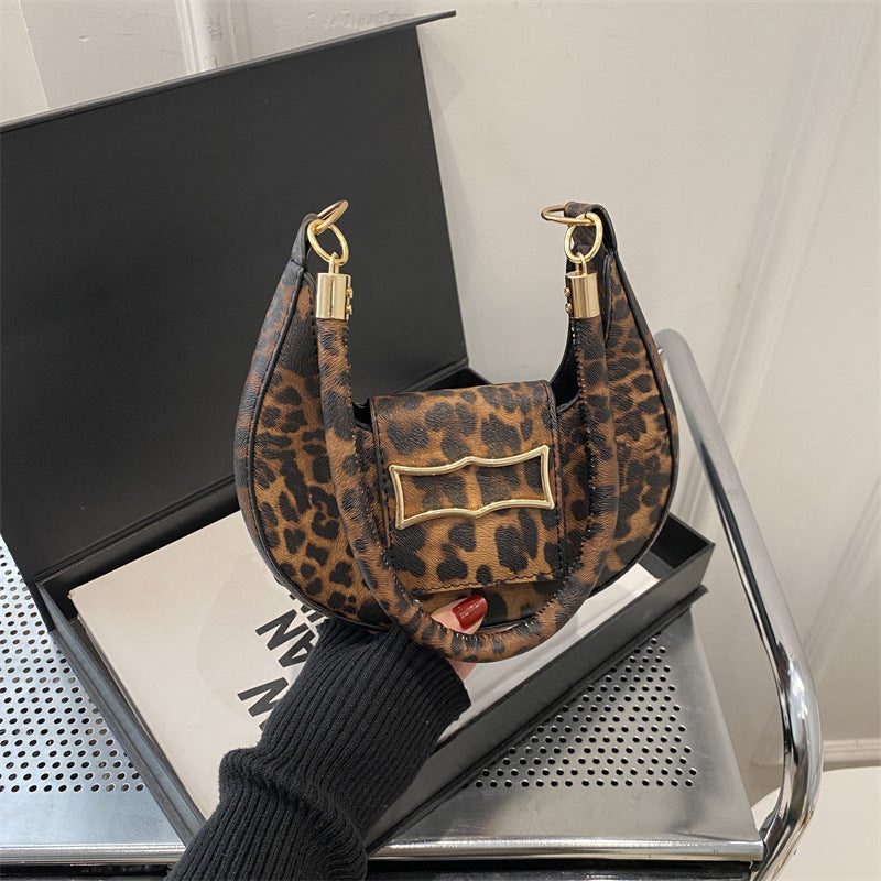Stylish Leopard Print Handbag