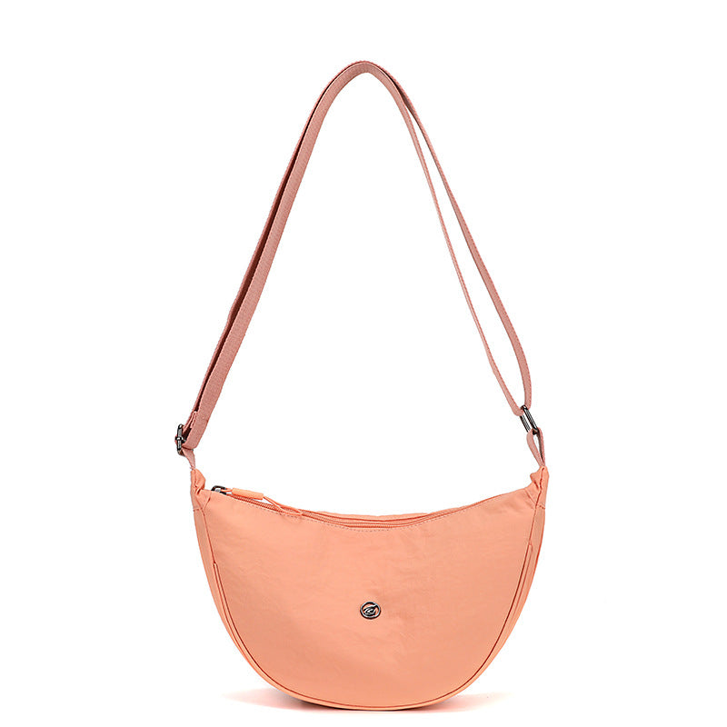 Stylish Half-Moon Crossbody Bag
