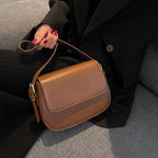 Handmade leather shoulder bag