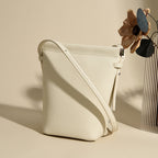 Elegant Textured Bucket Bag