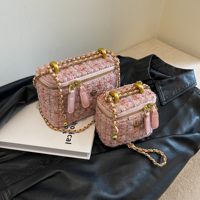 Women's mini handbag with removable shoulder strap-https://detail.1688.com/offer/1000462531202.html-Calm Wears-Rosa-S-Calm Wears