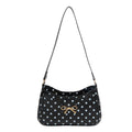 WoPolka Dot Patterned Hobo Handbag