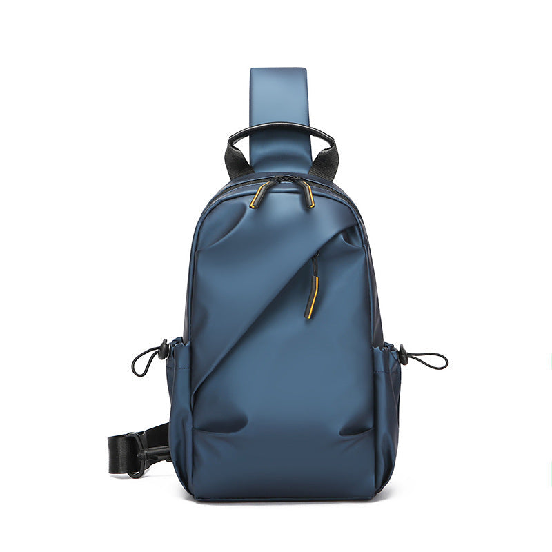 Sling backpack with flexible compartment layout and water-repellent material-https://detail.1688.com/offer/832707595667.html-Calm Wears-Blue-nan-Calm Wears