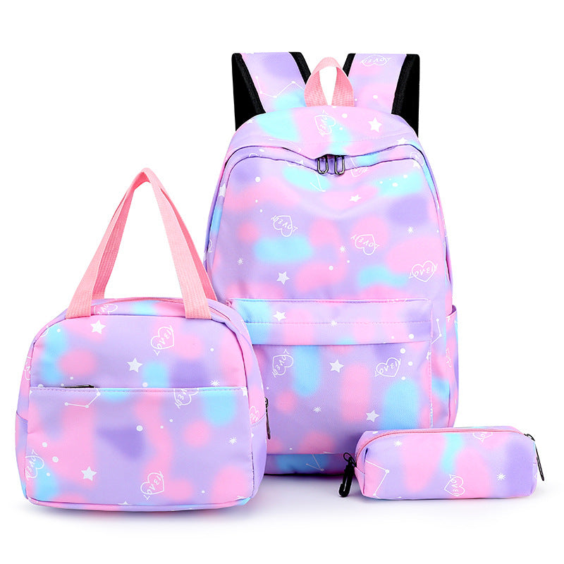 Colorful Multi-Piece Backpack Set