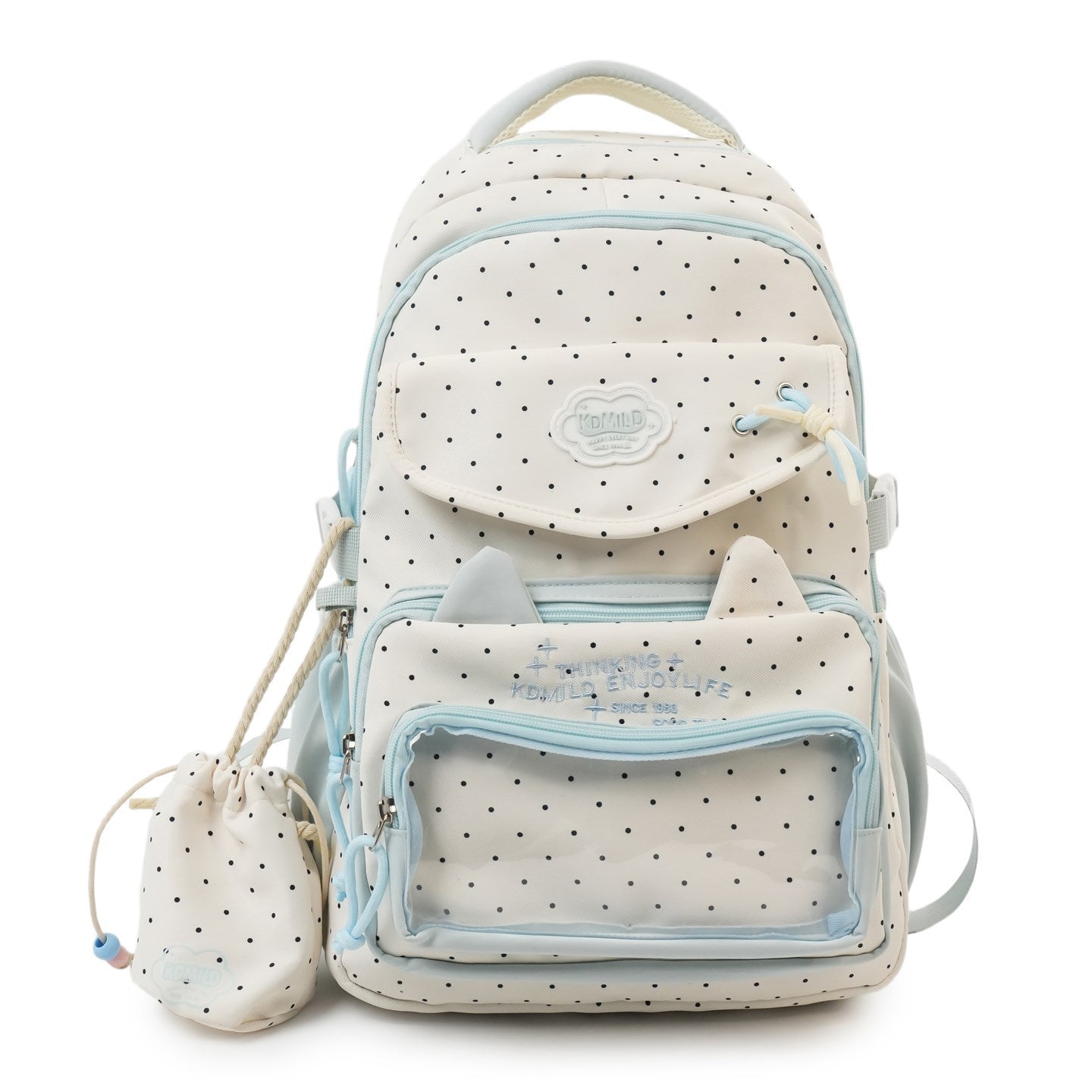 Cute Cat Ear School Backpack