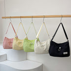 Versatile Soft Fabric Shoulder Bag