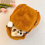 Stuffed animal with lollipop application