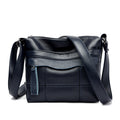 Functional Leather Crossbody Bag