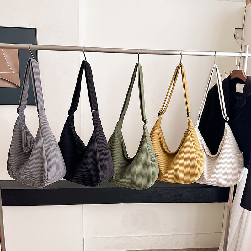 Soft Fabric Crossbody Tote Calm Wears