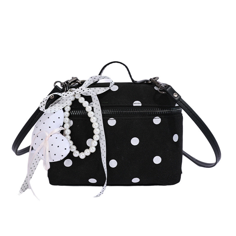 Chic Polka Dot Crossbody Bag