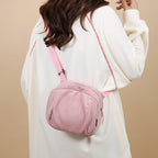 Textured Travel Sling Bag