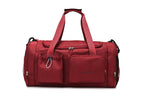Multi-Compartment Travel Duffle Bag