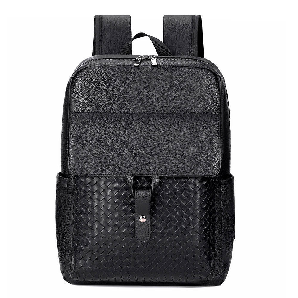 Elegant Textured Leather Backpack