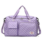 Stylish Polka Dot Travel Duffel Bag