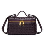 Luxury Woven Crossbody Handbag