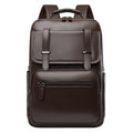 Leather Laptop Backpack Calm Wears