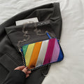 Colorful Metallic Chic Crossbody Bag
