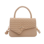 WoChic Textured Handheld Satchel Bag