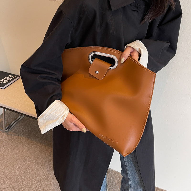 Women Designer Tote Bag with removable organizer-https://detail.1688.com/offer/845337249254.html-Calm Wears-Khaki-Size: One Size-Calm Wears