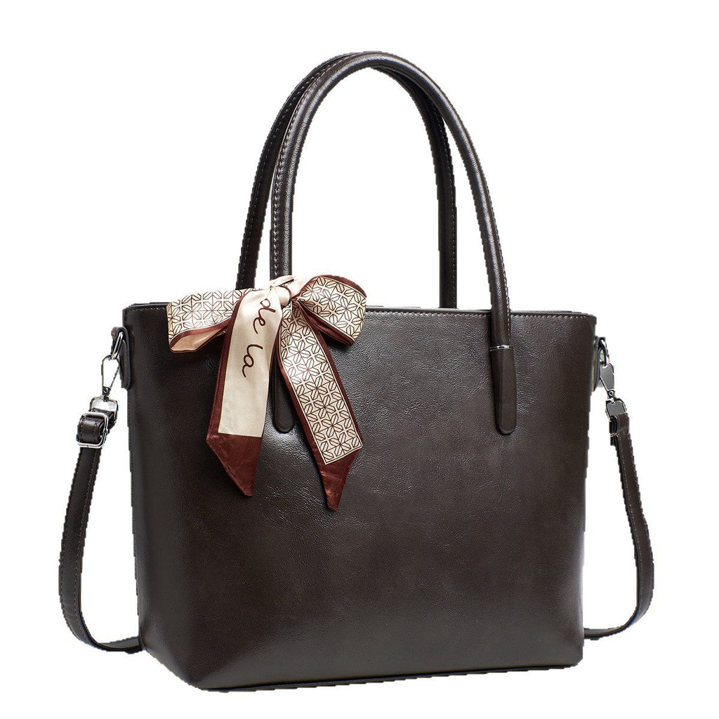 Women's elegant shoulder bag with playful bow accent-https://detail.1688.com/offer/952045067560.html-Calm Wears-Khaki-32-Calm Wears