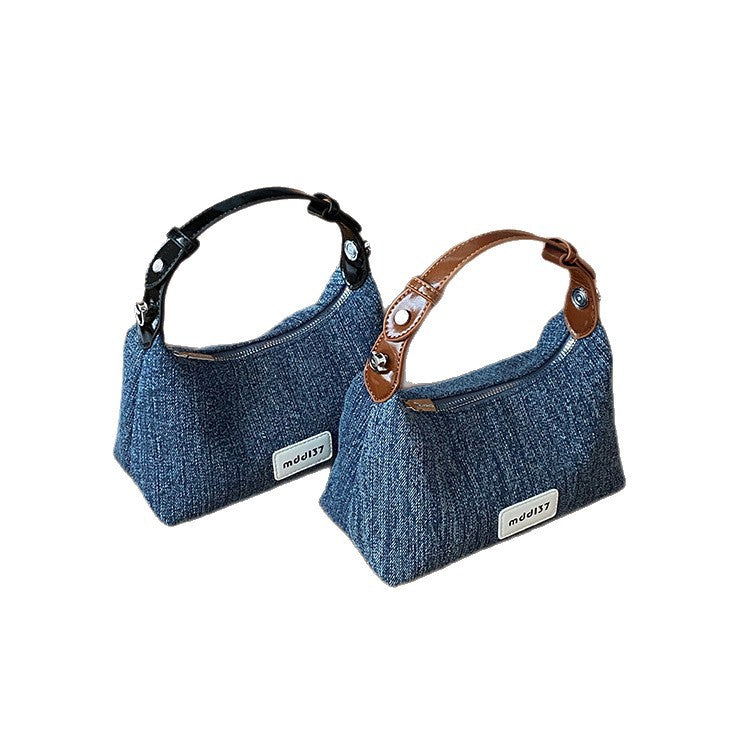 Ladies Denim Mini Handbag