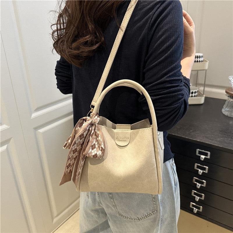 Elegant Bow Accent Handbag