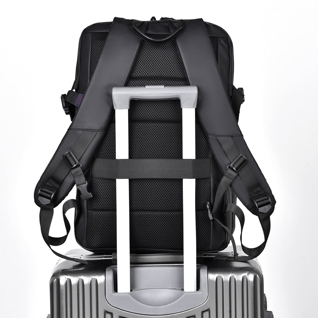 Urban backpack with waterproof material and innovative storage