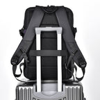 Urban backpack with waterproof material and innovative storage