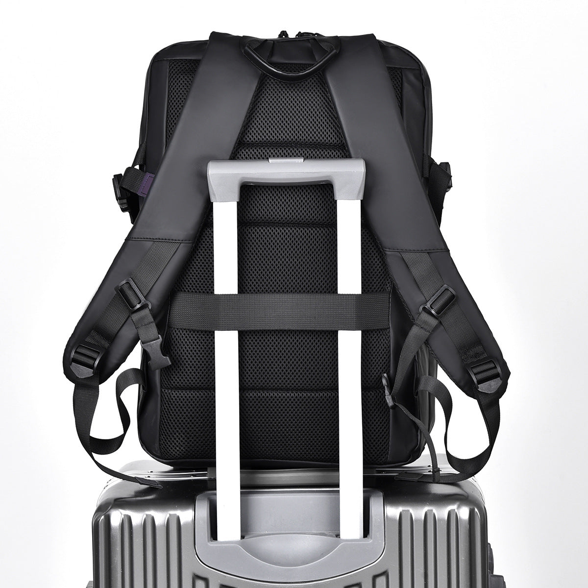 Urban backpack with waterproof material and innovative storage