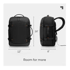 Multifunctional backpack with ergonomic design and multiple storage compartments