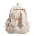 Kids' Cute Bunny-Design School Backpack