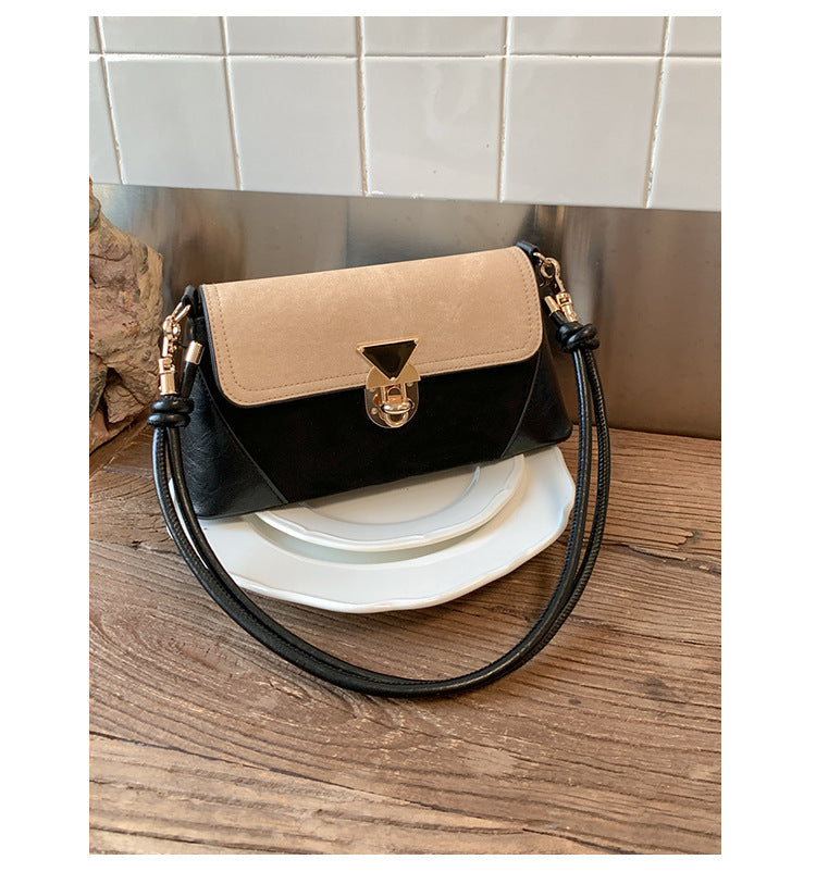 Ladies elegant crossbody bag with structured front-https://detail.1688.com/offer/993523517584.html-Calm Wears-Black-nothing-Calm Wears