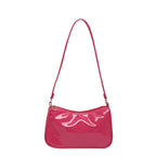 WoGlossy Textured Handheld Crossbody Bag