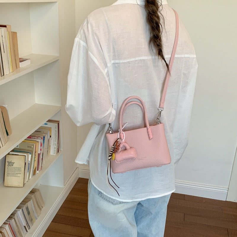 Women Mini-Handbag with fashionable drawstring