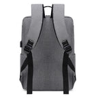 Multi-Compartment Sleek Backpack Set Calm Wears