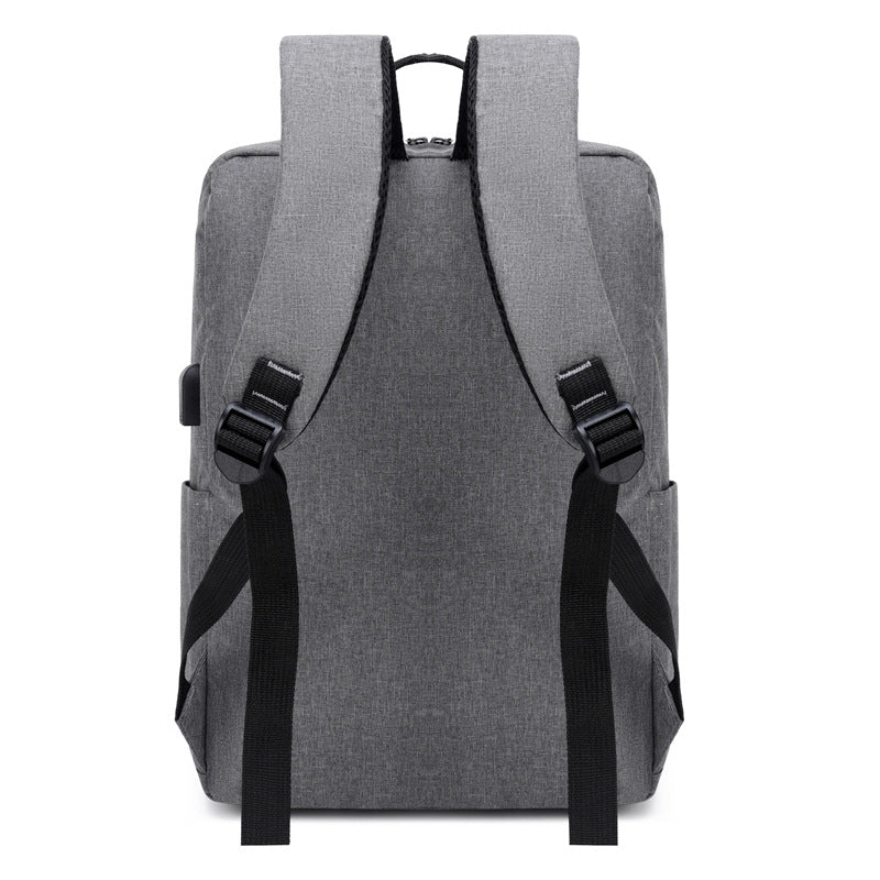 Multi-Compartment Sleek Backpack Set Calm Wears