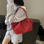 Women's tote bag with structured design-https://detail.1688.com/offer/1028146659910.html-Calm Wears-White-411221-Calm Wears