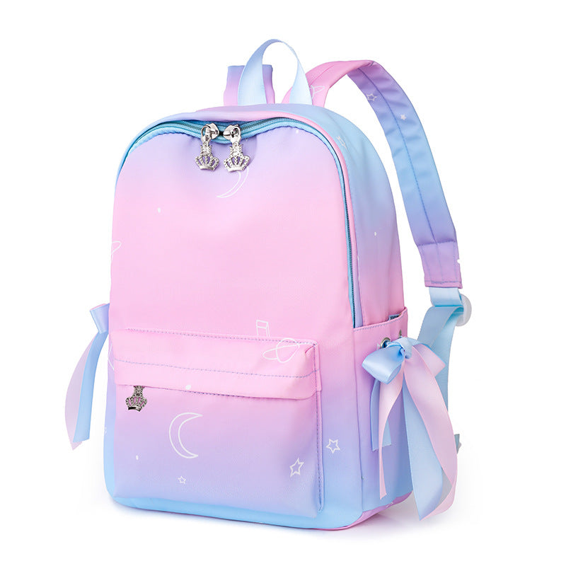 Stylish Galaxy Print Backpack