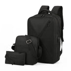 Versatile Three-Piece Travel Backpack Set Calm Wears