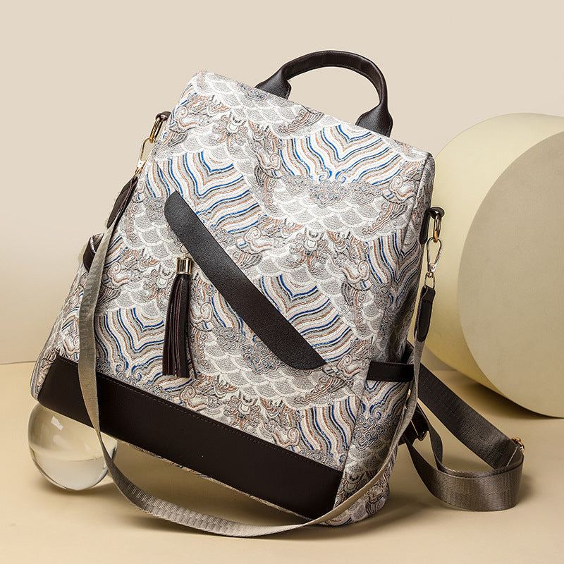 Elegant Quilted Backpack