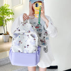 Plush Backpack with Animal Motif and Multifunctional Design