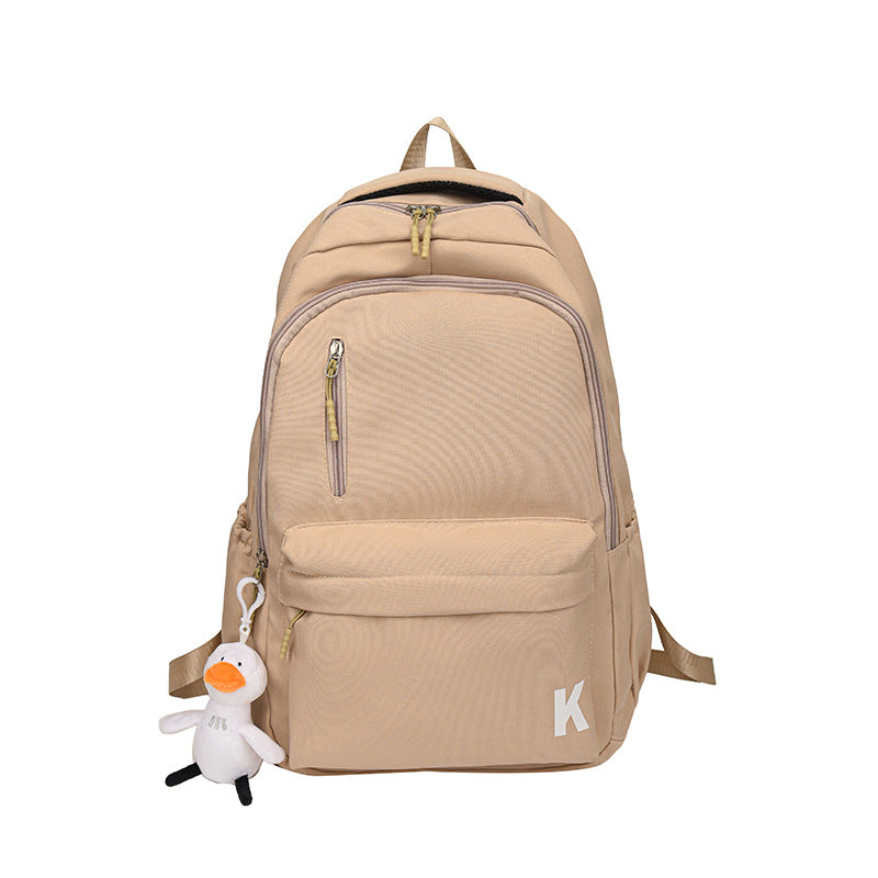 Multifunctional leisure backpack with practical storage