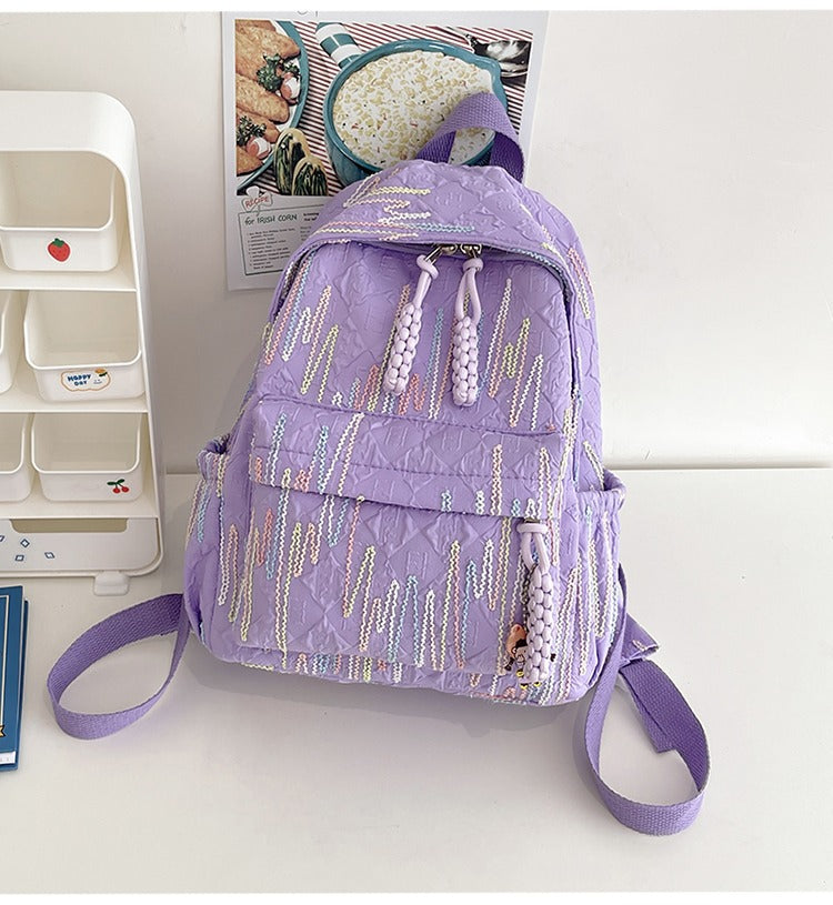 Backpack with Sparkling Details