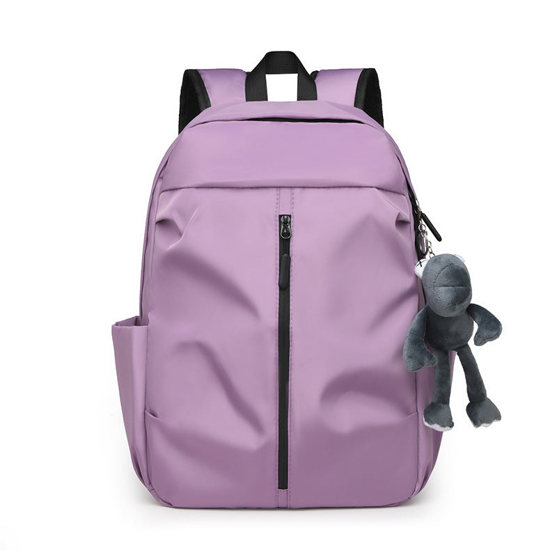 Multifunctional Backpack with Animal Pendant