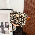 Chic Leopard Print Crossbody Bag