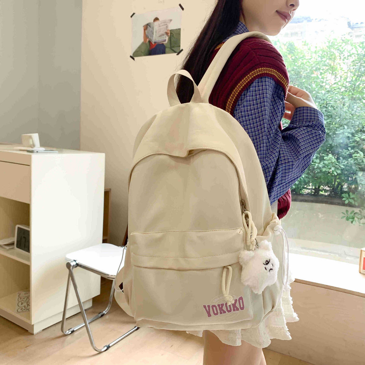 Lightweight Everyday Backpack Calm Wears