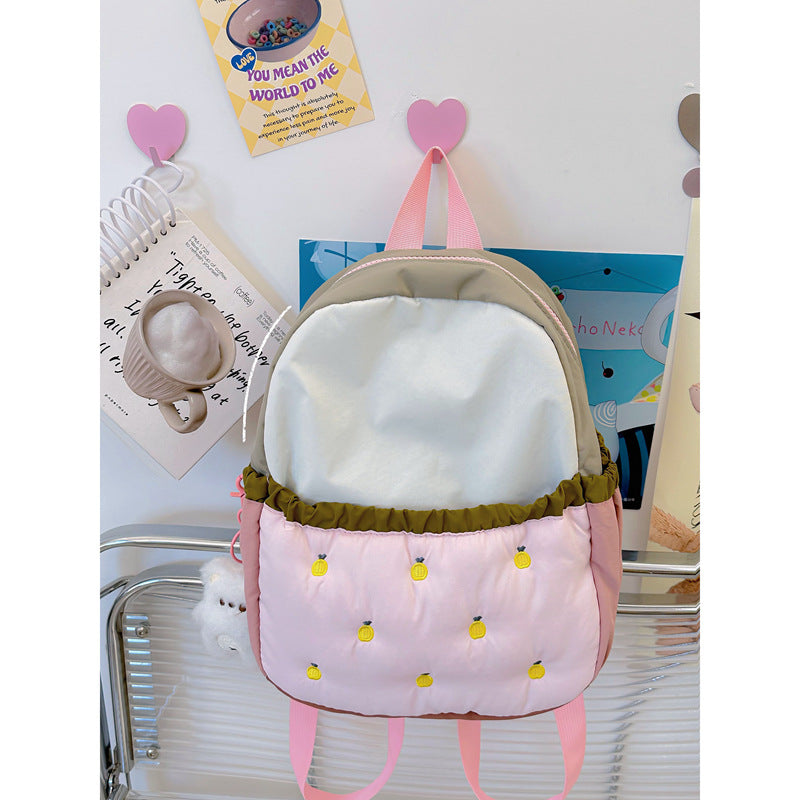Children Cute Themed Plush Backpack Calm Wears